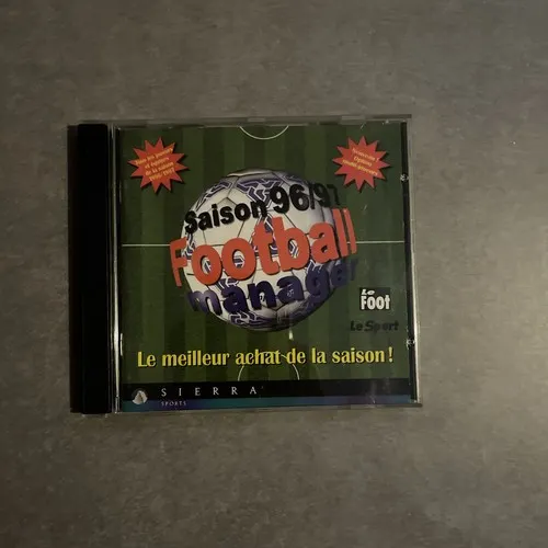 Boîtier de Football Manager Saison 96/97, Sierra Sports
